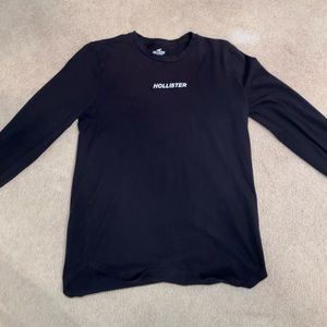 Black hollister long sleeve